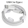 1M 2M 20W PD-kablar C till C Typ C USB C USB-C CABLE CORD LINE DATA LADARE Snabbladdningstråd för Samsung S10 S20 S22 Obs 10 HTC LG iPad Xiaomi Android iPhone 15 Huawei