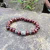 SN0407 whole fashion brown wood bead buddha bracelet cheap bead man buddhist mala yoga jewelry 213x