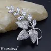 Broches HERMOSA bijoux feuille porte-bonheur pour femmes mode épingles de mariage broche bijoux de fête chérie dames cadeau