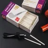 100 st/box pappersfilter för rökrör tobaksrör 3mm pappersfilter rökverktygstillbehör