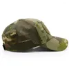 Ball Caps Schädel Baseball Cap Herren Mesh Sommer Taktische Special Forces Sniper Platzierung Patch