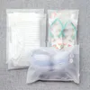 Storage Bags Travel Frosted Clothes Portable Make Up Waterproof Shoes Bag Organizer Pouch Plastic Packing