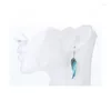 Boucles d'oreilles pendantes aile d'ange exquise pour femmes, accessoires de bijoux luxueux pour fête, Banquet, cadeaux de vacances pour amis et famille