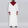 Caftan pour hommes, vêtements musulmans, Jubba Thobe Abaya, Robe de dubaï, arabie saoudite, Robe islamique traditionnelle du Ramadan, t-shirt à manches longues, 1280Q