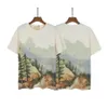 Camisetas Plus para hombre, Polos, ropa de verano de estilo polar bordado y estampado con cuello redondo y erg de algodón puro callejero 45211Y