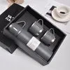 Ensemble de tasses sous vide en acier inoxydable 500, bouteilles d'eau professionnelles de 304 ml, avec 3 couvercles, ensemble de tasses cadeaux