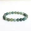 SN1086 MOSS AGATE Bracelet Emotional Support Bracelet Stress Relief Jewelry Moss Agate Anxiety Natural Stone Bracelet Shippin2905