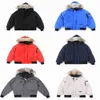 Diseñador Goosie Down Jacket CG Winter Fit Warm Canadas Chaquetas de lujo Ruff Hombres Invierno Cálido Goosing Coat Exterior Unisex Tamaño 33w