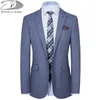 Ternos masculinos (blazer calças colete) homens britânicos 3 peças fino ajuste negócios plus size 6xl noivo smoking cinza para terno de casamento formal