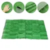 Fleurs décoratives tapis de gazon artificiel PP PE vert faux jardin synthétique paysage tapis de pelouse gazon 2 cm d'épaisseur pièces de décoration de mariage