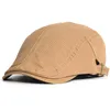 BERETS SBOY CAPS MEN COTTON SOLDソフトカジュアルファッションベレーベレー帽子ゴルフドライビングCabbie Flat Ivy Cap Four Seasons 230915