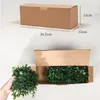 Flores decorativas 3 uds plantas de eucalipto colgantes artificiales planta falsa vegetación en maceta para la decoración de la boda de la pared del hogar