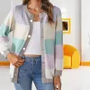 Kadın Sweaters İlkbahar ve Sonbahar Dışarıda Kadın Renkli Hardigan Kadınlar İçin Uzun Süveter Açık Ön Kadın Ceketleri