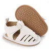 Erste Wanderer Baby Sandalen Schuhe Jungen und Mädchen Pu weiche Sohle Anti-Rutsch-Walker Crib Born Fußschutz