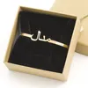 Islamska biżuteria złota niestandardowa nazwa arabska blachy znamionowe spersonalizowane dostosowanie bransoletki bransoletka moda biżuteria prezent 289s