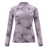 Kadınlar bluzlar Sonbahar Yarım Yüksek Yakalı Gömlekler Giysileri 2023 İnce Fit Üstler Uzun Kollu Kafes Bluz Vintage Baskı Gömlek Kadınlar için Blusas 28383