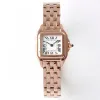 U1 Top AAA Grade Nova Moda Tank Woman Square Gold Watch Casual Lady Quartz Panthere de G Factory Relógios 316L Aço Inoxidável Ultra Fino Relógio Banda montres reloj