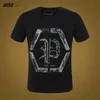 NEUER STIL Phillip Plain Männer T-Shirts Designer PP Schädel Diamant T-Shirt Kurzarm Dollar Braunbär Marke T-Shirt Hochwertige Schädel T-Shirt Tops wP2092