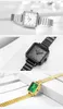 Womens watch Watches high quality Square watch fashion simple bamboo steel belt watch