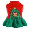 Dog Apparel Dress Lovely No Pilling Soft Pet Christmas Festival For Year