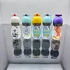 Tubos de fumaça Hookah Bong Glass Rig Oil Water Pipe Boneca de porcelana colorida Lâmpada de álcool de vidro