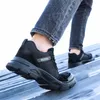 Scarpe eleganti Scarpe da lavoro da uomo di ultimo design con scarpe da ginnastica anti-sfondamento in ferro Punta in acciaio Stivali da costruzione indistruttibili da uomo 230915