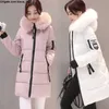 Femmes hiver nouveaux manteaux femmes Long coton décontracté fourrure à capuche vestes chaud Parkas femme pardessus manteau livraison gratuite