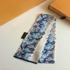 Klassisk bandeau handväska silkescarf för hår pannband kvinnor bokstäver blomma gravar mitzah bandeaux väska hår halsdukar monogrames confi271g