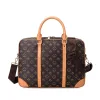Porte-documents de luxe en cuir petite mallette hommes affaires épaule sac à main ordinateur portable fourre-tout sacs à bandoulière sac AA1
