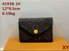 Luxurys Designers moda pu Portafoglio pieghevole in pelle Portamonete carino Porta carte di credito da donna Borsa a tracolla iu