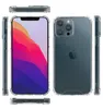 Custodie per telefoni trasparenti Custodie per telefoni antigoccia a quattro angoli per iPhone 11 13 Pro max 12 SE TPU rigido per PC 2 in 1 Cover antiurto galaxy S22 plus A13 LG stylo pixel 6Pro moto onePlus l5