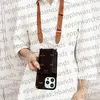 Telefonfodral designer crossbody plånbok iphone fodral för Apple iPhone 15 Pro Max 14 Pro Max 13 12 13Promax 12Promax 15Pro Luxury Lanyard Handväska Mobilt omslagskorthållare