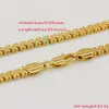 Adixyn Long Link Chain Necklace Gold Color 6mm Vintage Rapper Hippie Hip Hop Chain for Women Men Jewelry1311k