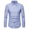 Erkek sıradan gömlekler 2021 Sonbahar Erkekler Uzun Kollu Artı Boyut Boyutu Gömlek Bozluk Bozlar Elbise için Camisas Hombre220b