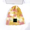 5pcs inverno outono unissex chapéus para mulheres homens moda gorros crânios chapeu bonés manter aquecido chapéu casual esporte gorro colorido núcleo-fio malha chapéu couro genuíno