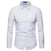 Erkek sıradan gömlekler 2021 Sonbahar Erkekler Uzun Kollu Artı Boyut Boyutu Gömlek Bozluk Bozlar Elbise için Camisas Hombre220b