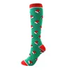 New Christmas Socks Hat Tree Elk Compression Stockings Unisex Relieve Muscle Fatigue and Varicose Veins Christmas Gifts