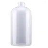 Opslagflessen 300/500 ml Plastic Lotion Pompfles Halfwitte Body Wash Shampoo Douchegel Dispenser Handdesinfecterend Haarconditioner