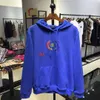 Tasarımcı Lüks Sonbahar ve Kış Moda High Street Gezisi Pamuk Sweatshirt Pullover Hoodie Nefes Alabilir Erkekler ve Kadınlar Mektup Pirinç Başak Deseni Gündelik Hoodie