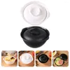 Tigelas 2 Pcs Bento Bowl Ramen com tampa macarrão instantâneo servindo pp compacto micro-ondas criança