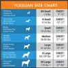 YUEXUAN Design Dog Comfort Clothes Anxiety Vest Dog Tshirts Printed Hoodie Sweatshirts with Pockets Warm Dog Clothes For XXS TO XXL Dogs Cats Coat Clothing Puppy