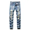Mens Jeans Autumn Fashion Retro Hole Men Pants Cotton Denim Trouser Man Plus Size High Quality Drop 230915
