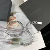 Klassieke ontwerpers Cuba-kettingarmband roestvrij staal zilveren armbanden voor heren en dames Party Bangle Lovers Gift Hip Hop Jewelry201Z