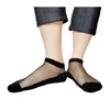 Men's Socks PEAJOA Brand Sexy Black Men Silk Transparent Gay Sheer Formal Sock Fetish Dress Suit 1 Pair True Pictures