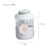 Wine Glasses Water Drinking Cup Juice Milk Anti Scalding Portable With Handle Rope Short Chubby Transparent Cute