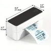 Phomemo bt Pinter with Paper Holder-Pink PM-241-BT Shipping Label Printer with Black Paper Holder、iOS、Android PCと互換性のある出荷シートラベル