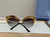 New fashion design woman sunglasses 0114 charming cat eye half frame inlaid with sparkling crystal colored diamonds queen style UV400 protection glasses