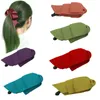 Hair Accessories Stacked Ribbon Bow Ponytail Banana Clip Headwear For Girl Ladies Claw