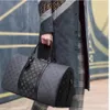 2022 Duffel Mens Pu Leather Designer Travel Clutch on Bagage Bag Men Basketball Totes 55 50 PVC Clear Handbag Duffle Bag 118210k