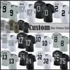 Großhandel Custom Davante Adams Maxx Crosby Football Trikot Josh Jacobs Hunter Renfrow Jimmy Garoppolo Jakorian Bennett Daniel Carlson Marcus Epps Allen Bo Jackson